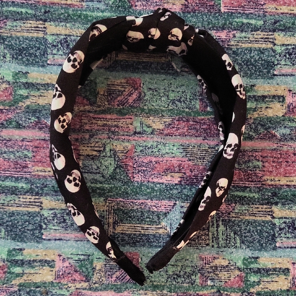 Skull Print Headband